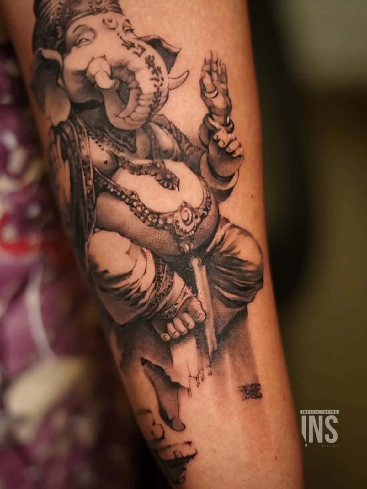 Custom tattoo by Instyle Tattoo Studio, Kochi