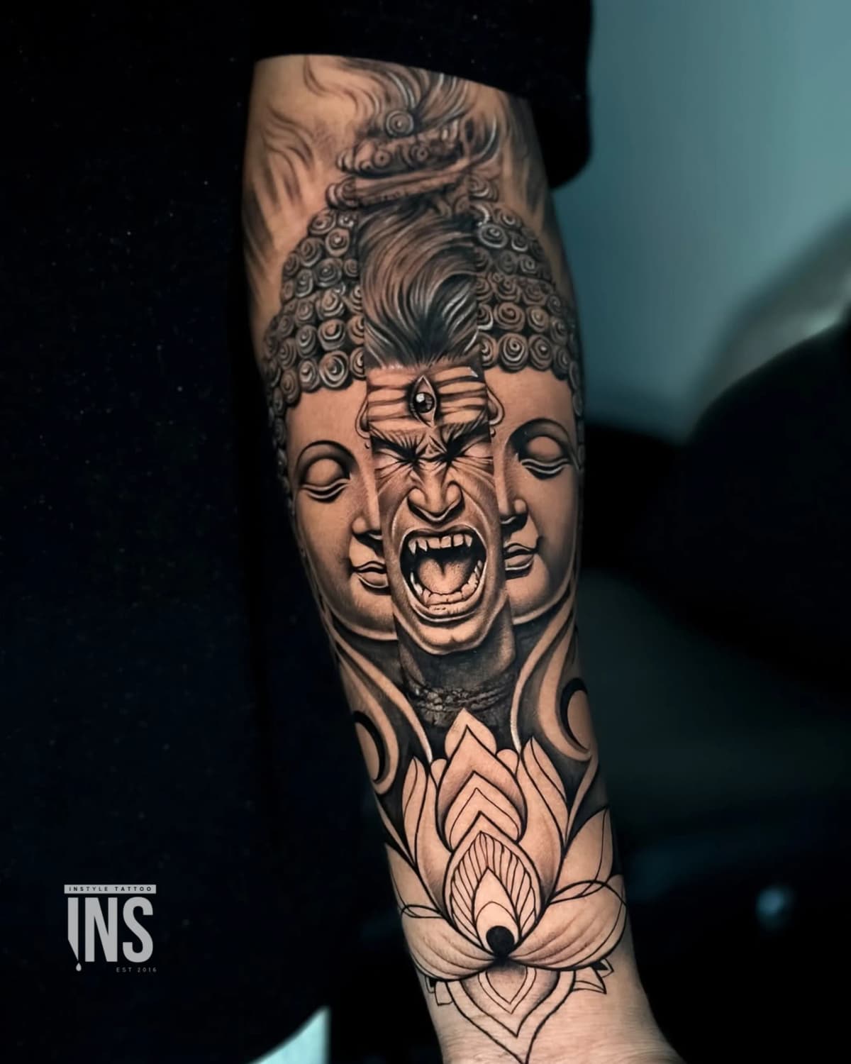 Portrait tattoo
