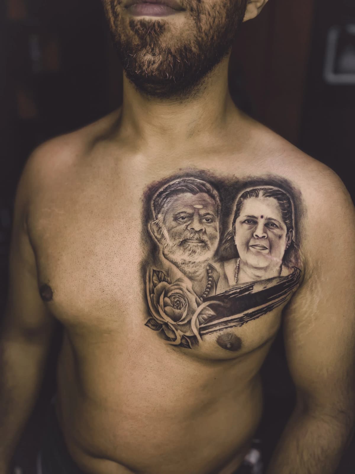 Portrait tattoo