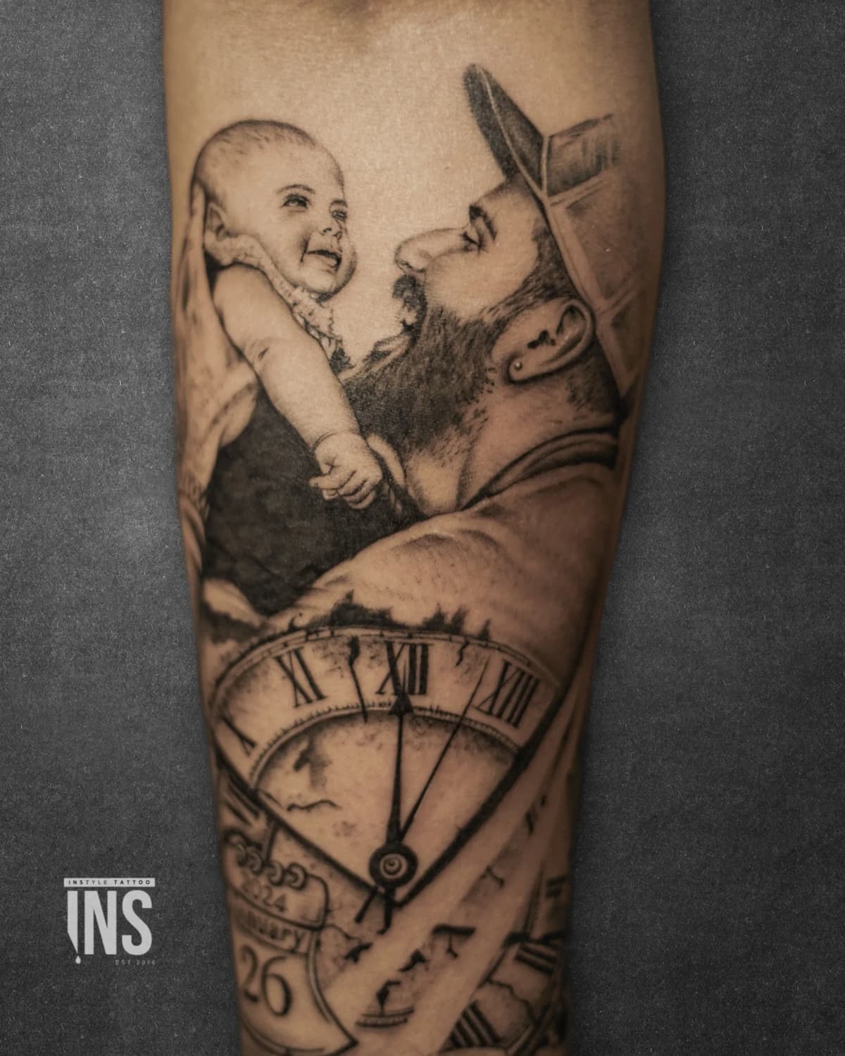Portrait tattoo