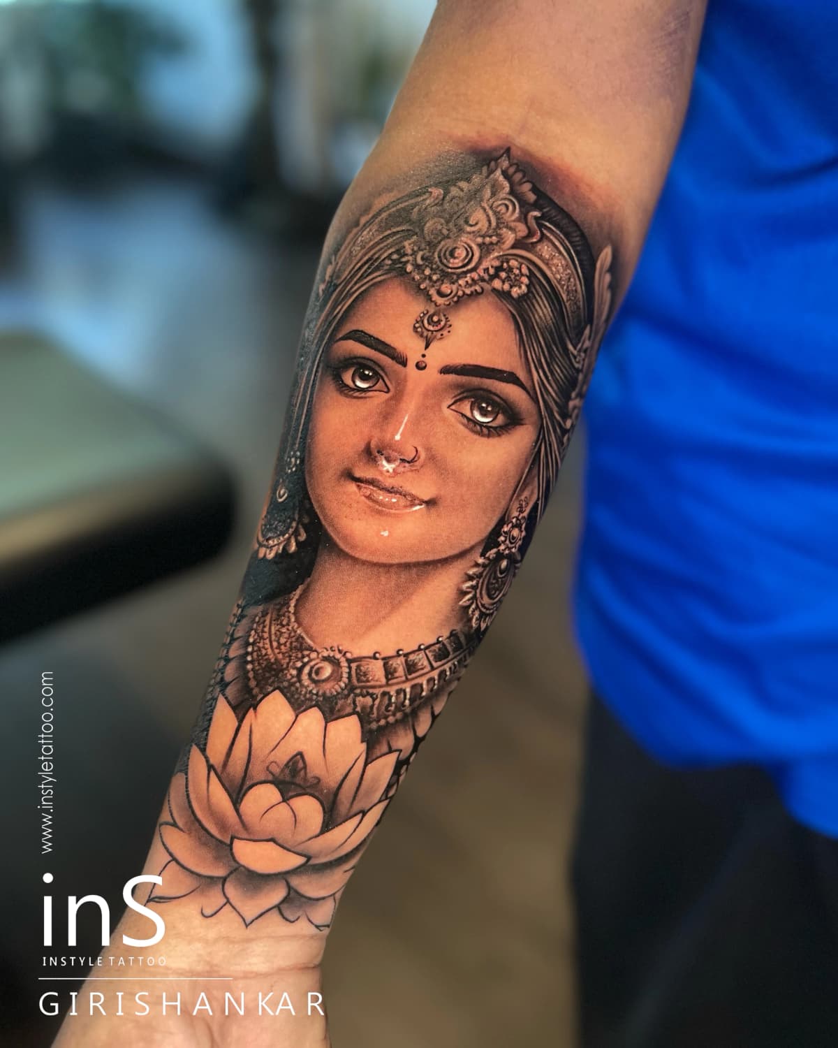 Portrait tattoo