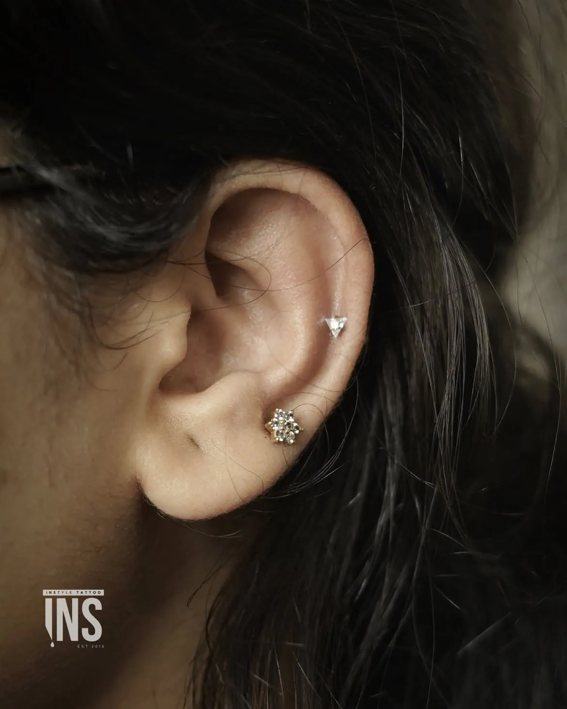 Body piercing by Instyle Tattoo Studio, Kochi