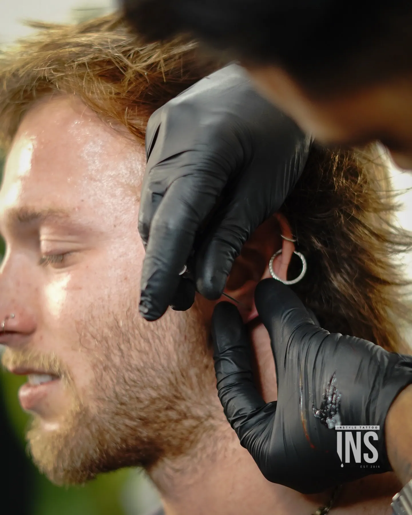 Body piercing by Instyle Tattoo Studio, Kochi