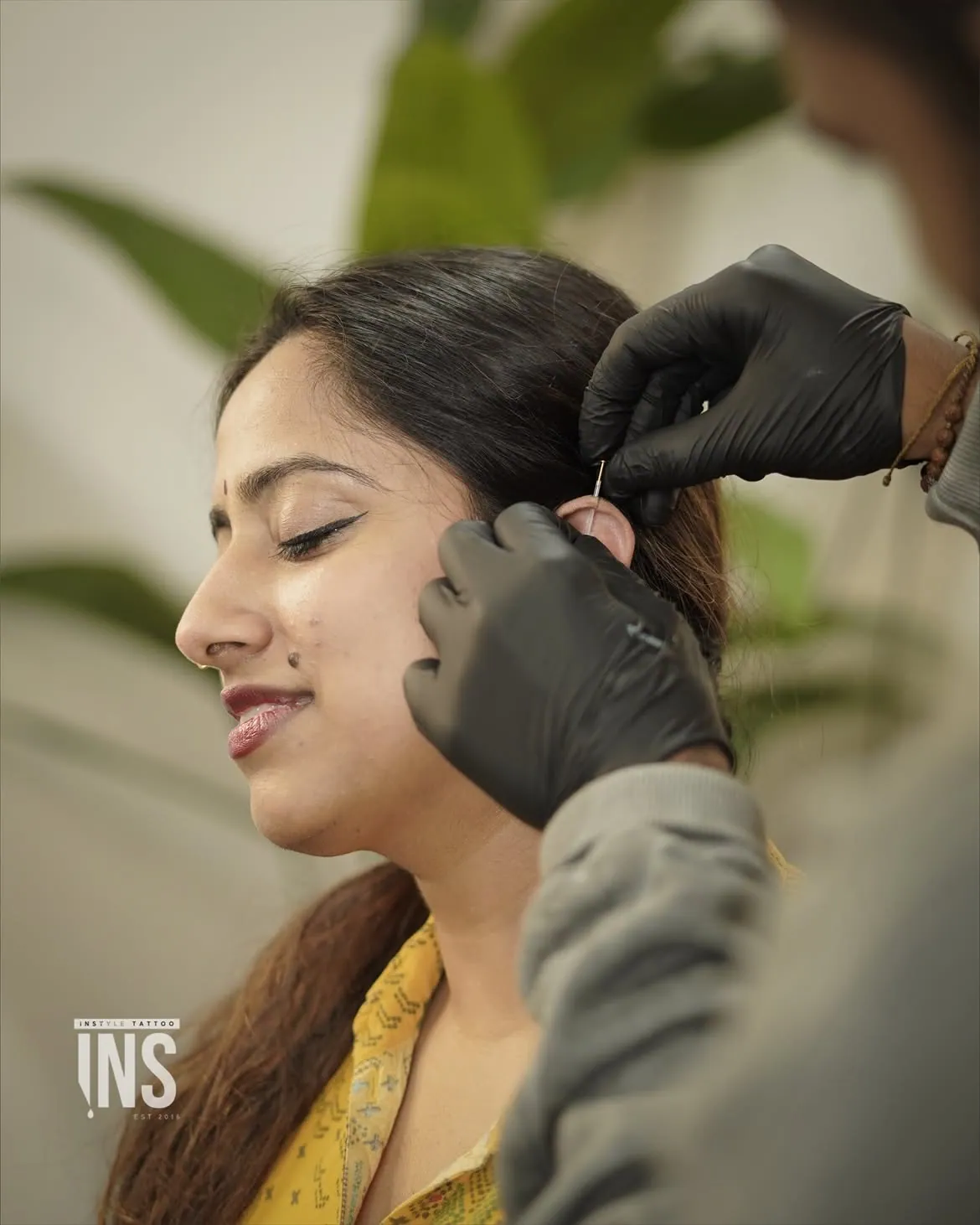 Body piercing by Instyle Tattoo Studio, Kochi
