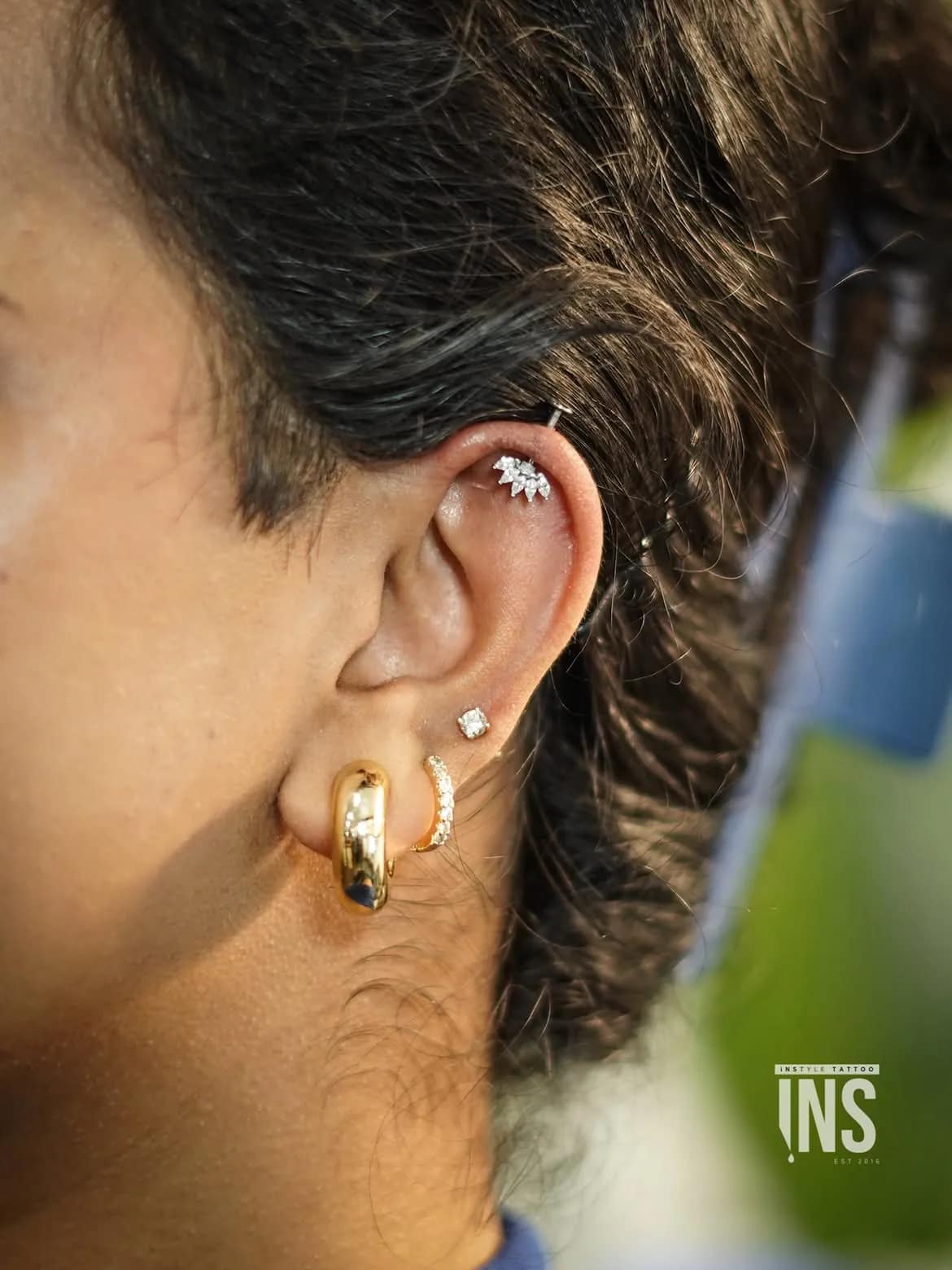 Body piercing by Instyle Tattoo Studio, Kochi