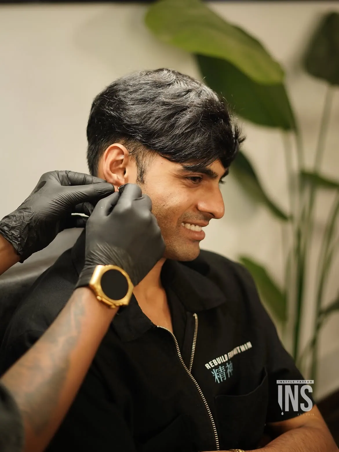 Body piercing by Instyle Tattoo Studio, Kochi