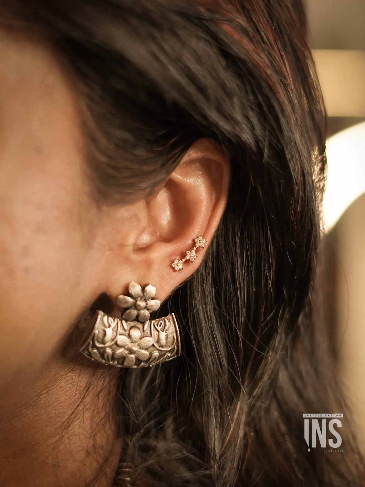 Body piercing by Instyle Tattoo Studio, Kochi