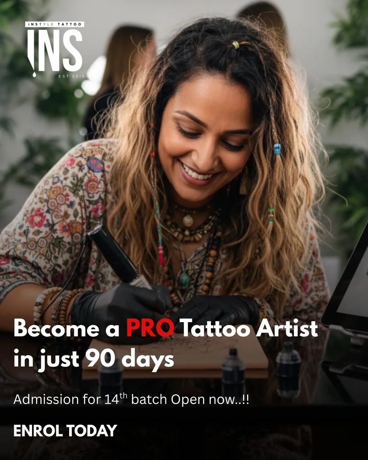 Tattoo training at InStyle Tattoo Academy