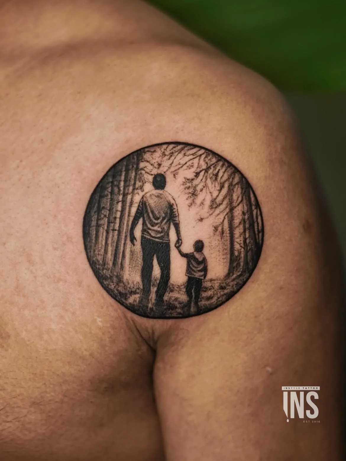 Custom tattoo by Instyle Tattoo Studio, Kochi
