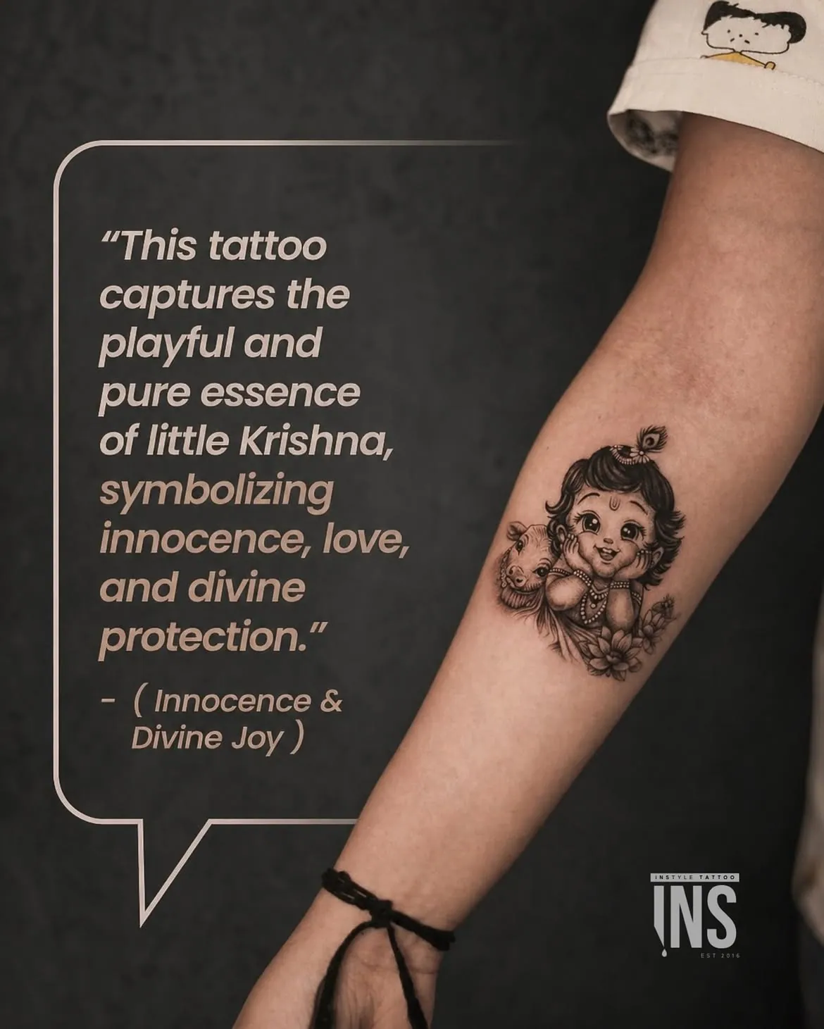 Custom tattoo by Instyle Tattoo Studio, Kochi