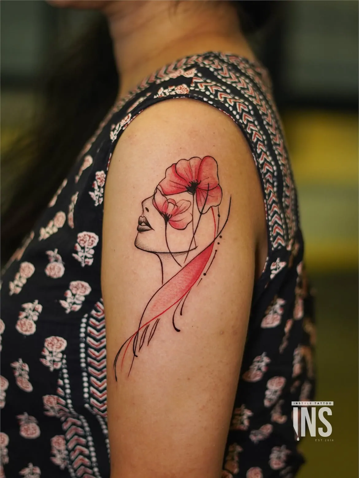 Custom tattoo by Instyle Tattoo Studio, Kochi
