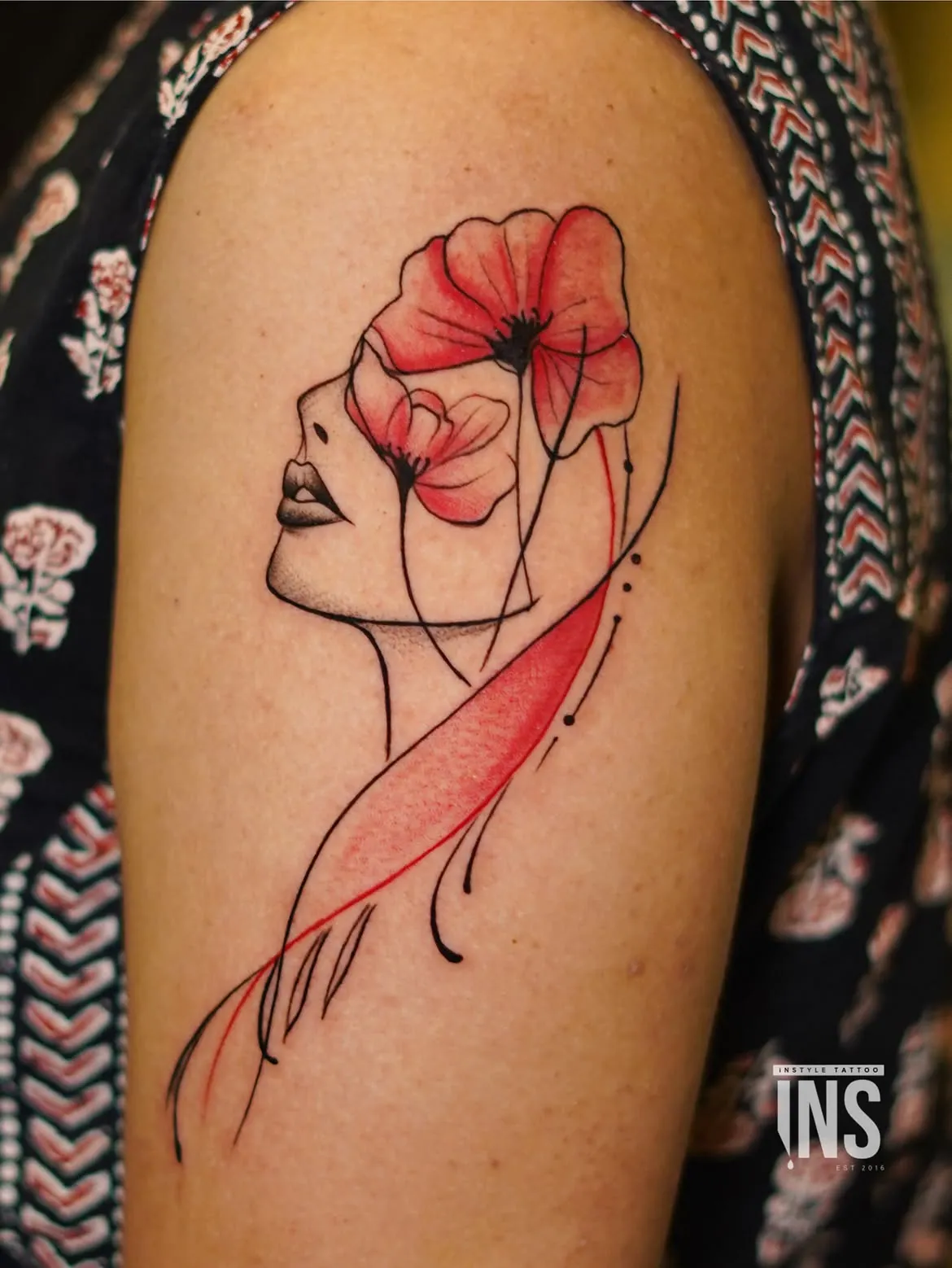 Custom tattoo by Instyle Tattoo Studio, Kochi