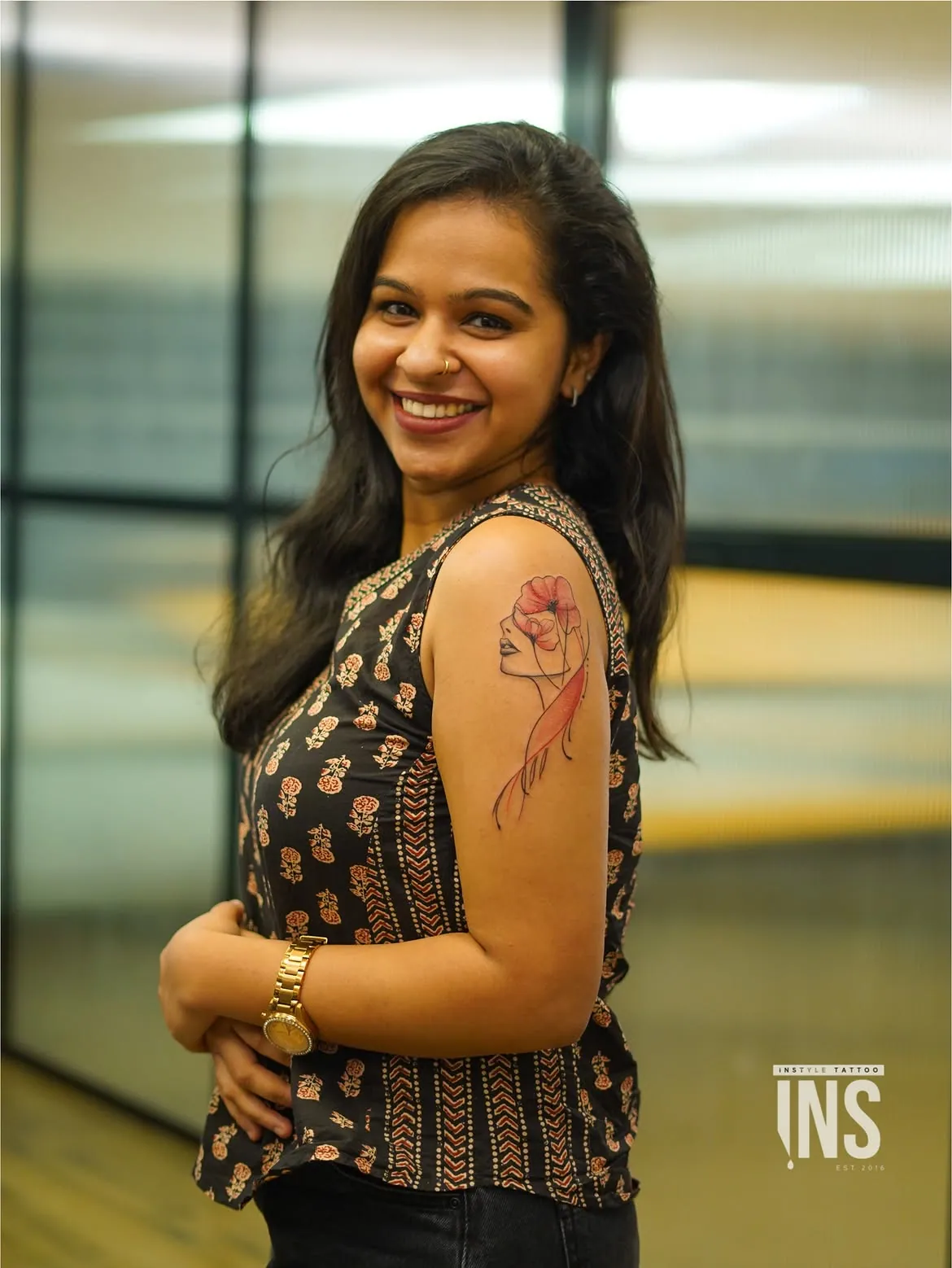 Custom tattoo by Instyle Tattoo Studio, Kochi