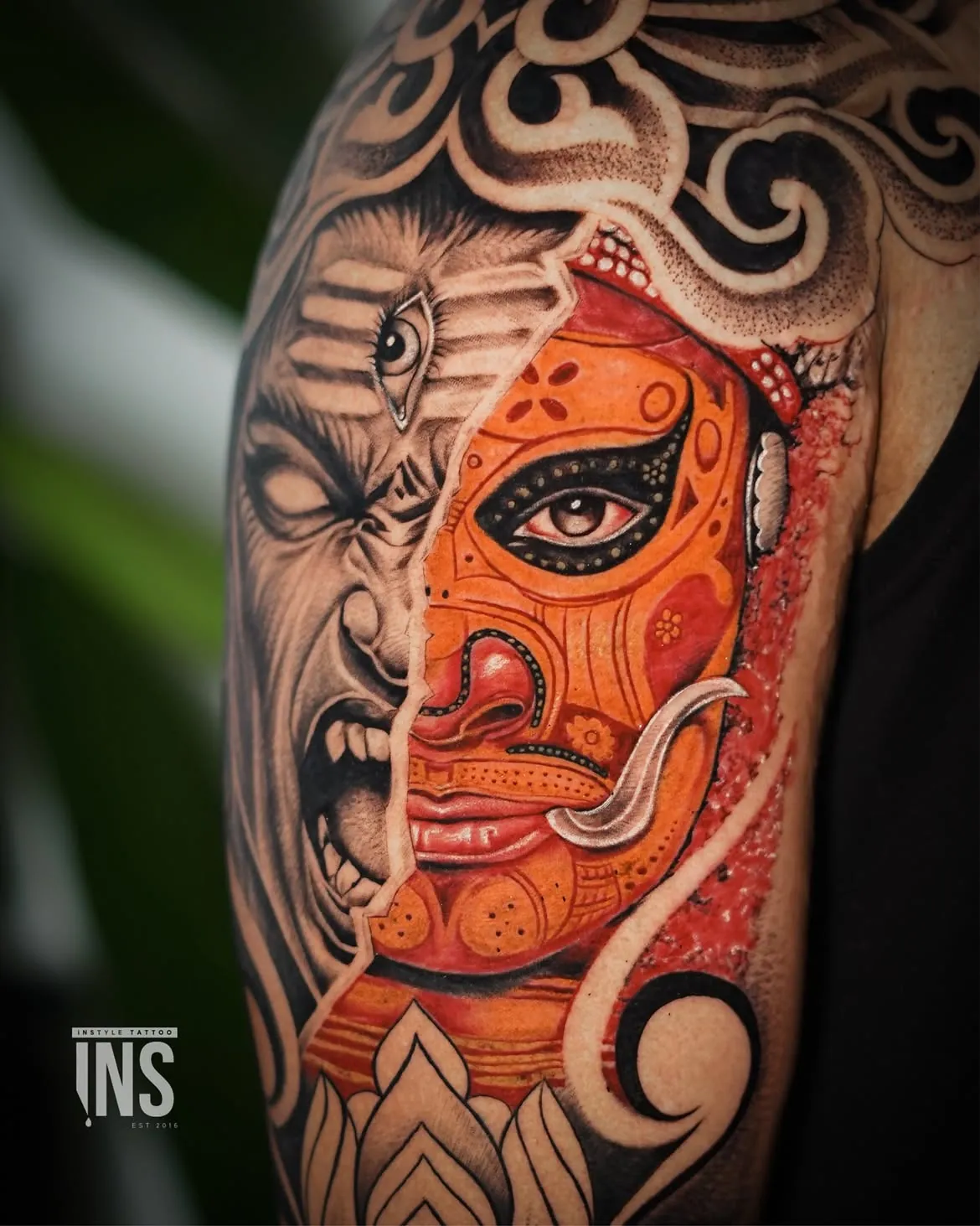 Custom tattoo by Instyle Tattoo Studio, Kochi