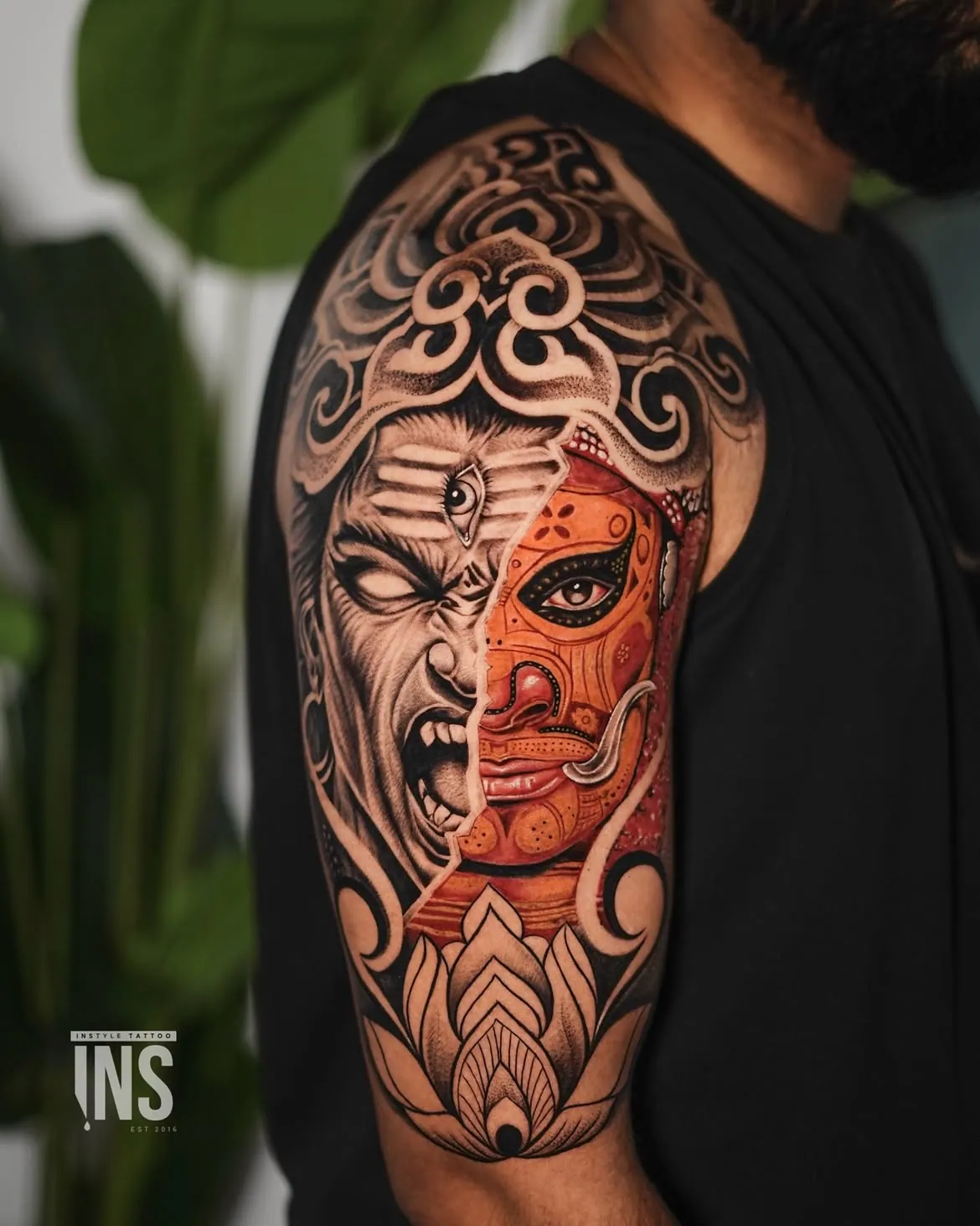 Custom tattoo by Instyle Tattoo Studio, Kochi