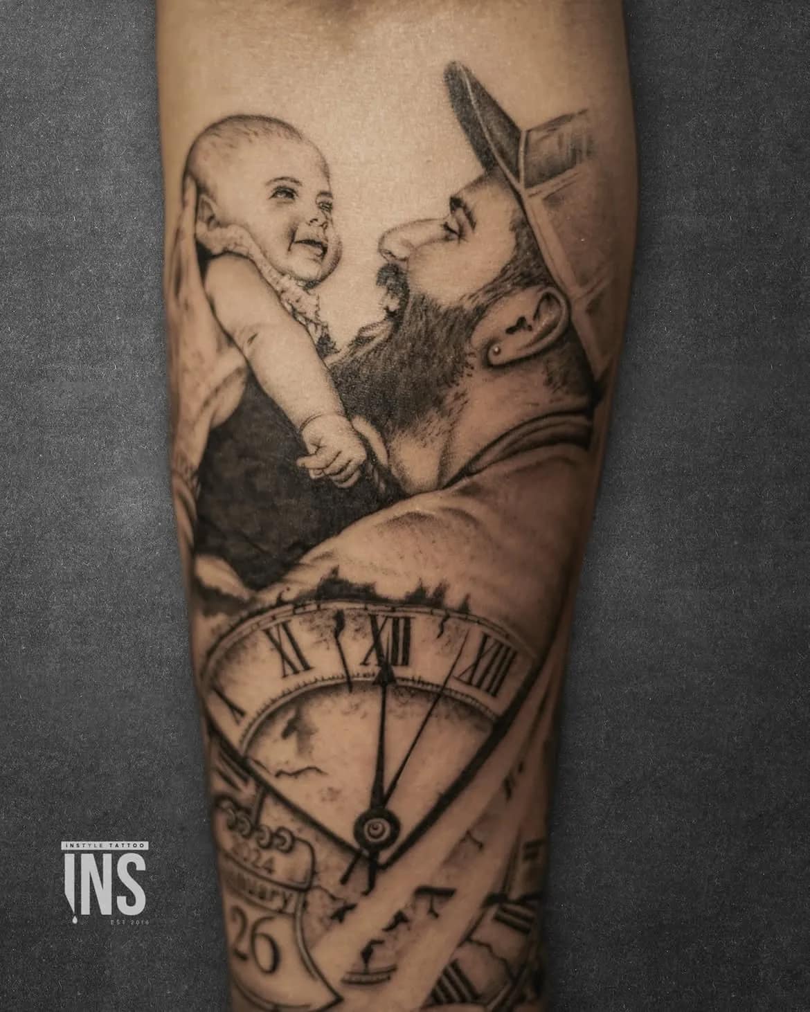 Custom tattoo by Instyle Tattoo Studio, Kochi
