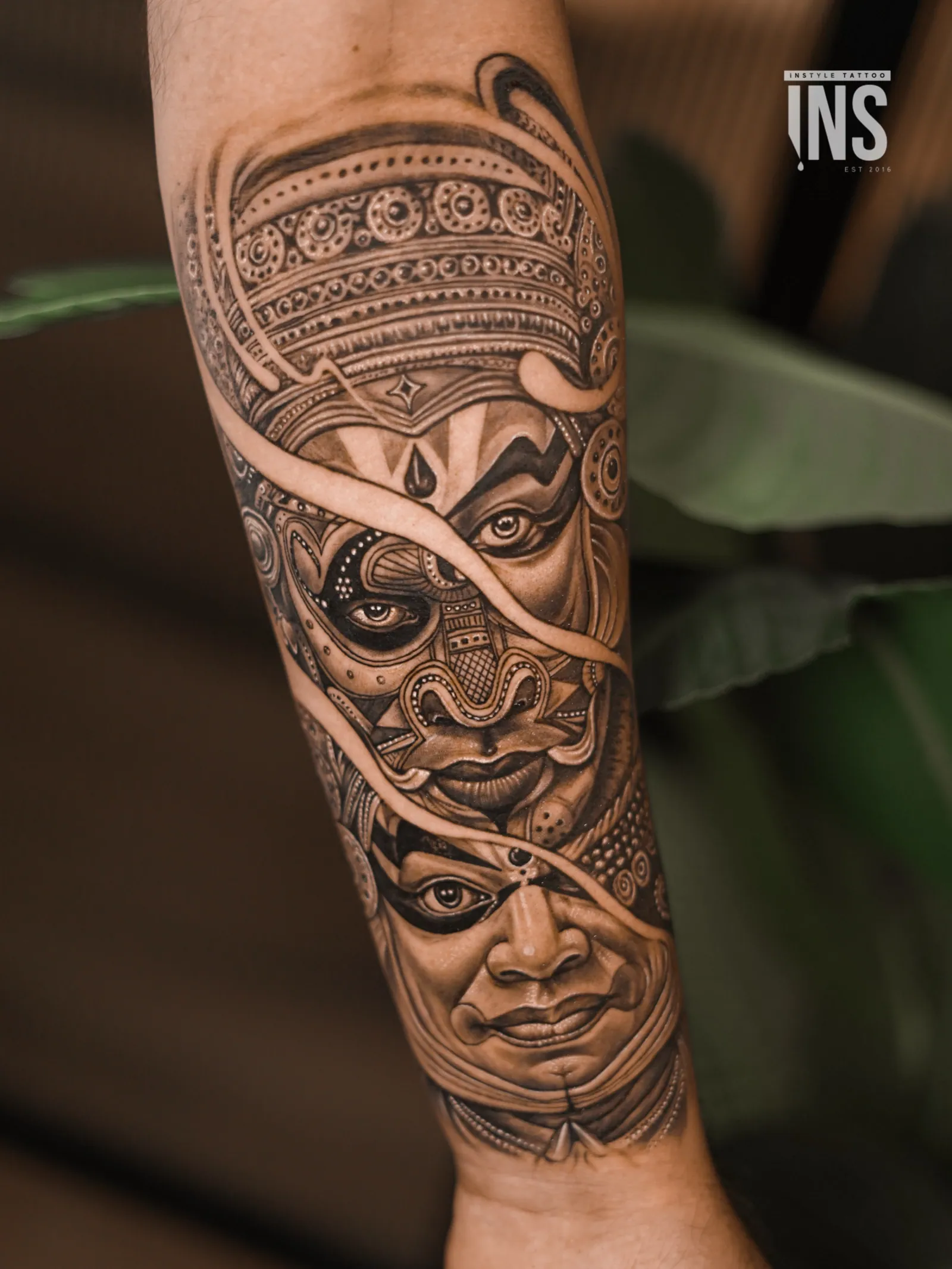 Custom tattoo by Instyle Tattoo Studio, Kochi