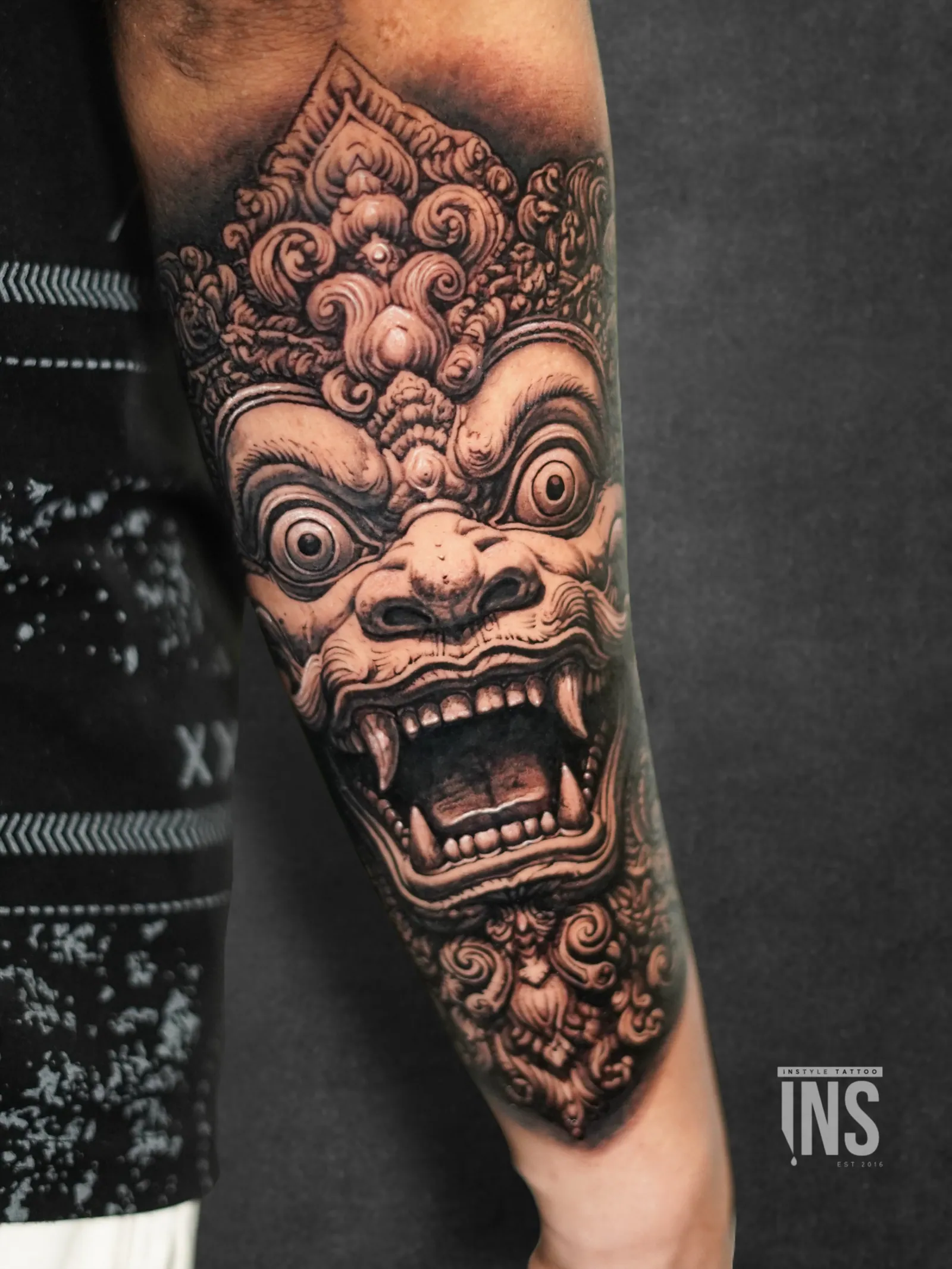 Custom tattoo by Instyle Tattoo Studio, Kochi