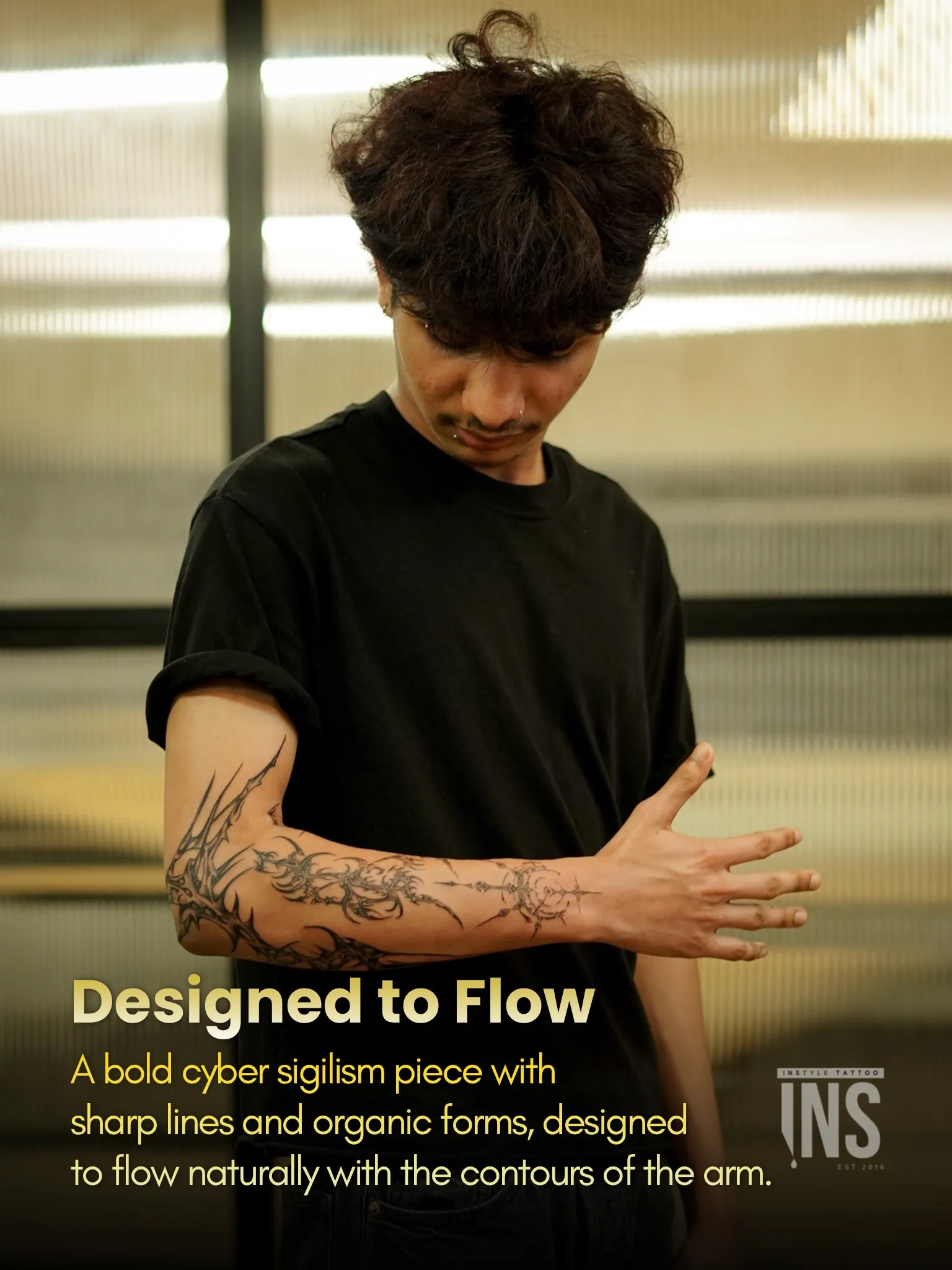 Custom tattoo by Instyle Tattoo Studio, Kochi