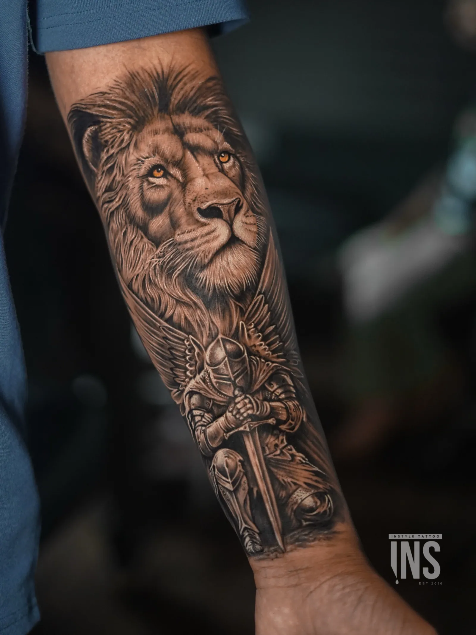 Custom tattoo by Instyle Tattoo Studio, Kochi