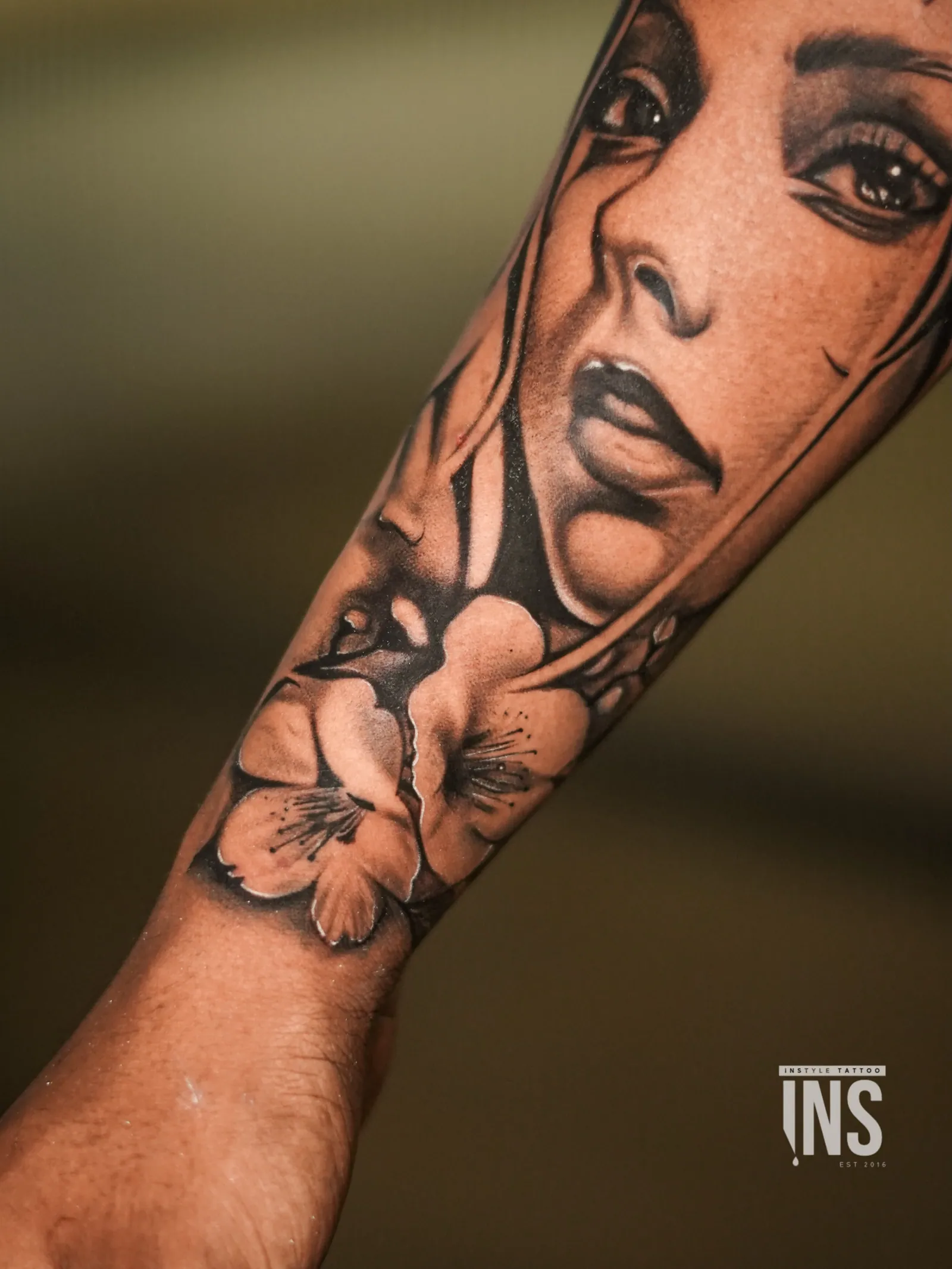 Custom tattoo by Instyle Tattoo Studio, Kochi