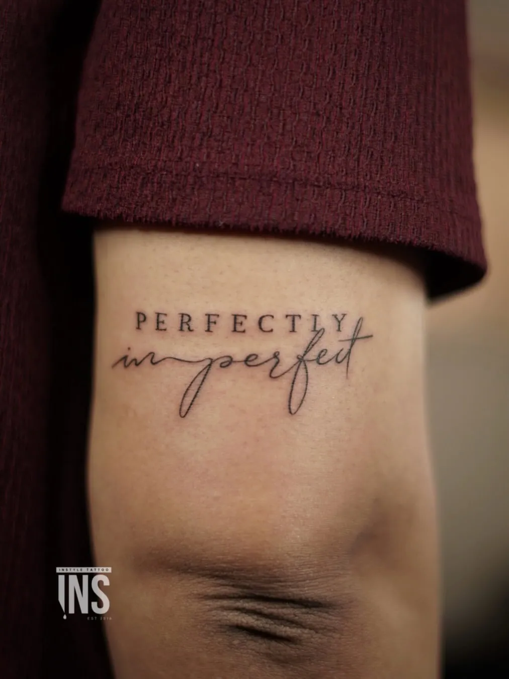 Custom tattoo by Instyle Tattoo Studio, Kochi